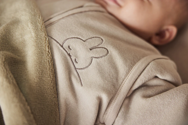 Jollein Baby Slaapzak Met Afritsbare Mouw  sleepy miffy terry - nougat - Afbeelding 6