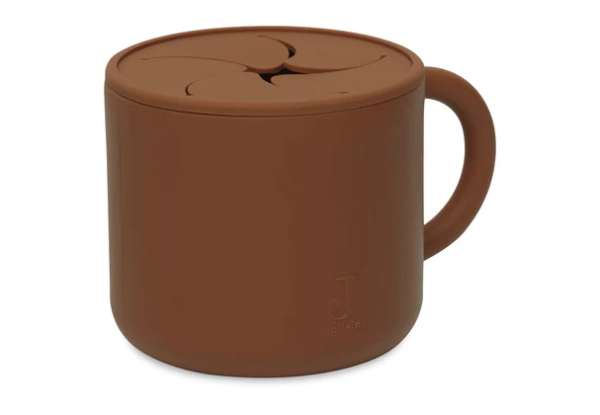 Jollein Snack Cup Siliconen - Caramel