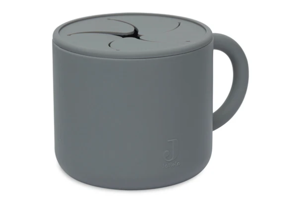 Jollein Snack Cup Siliconen - Storm Grey