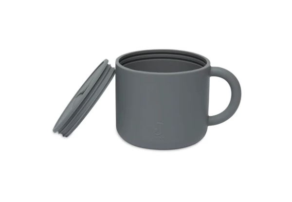 Jollein Snack Cup Siliconen - Storm Grey - Afbeelding 4