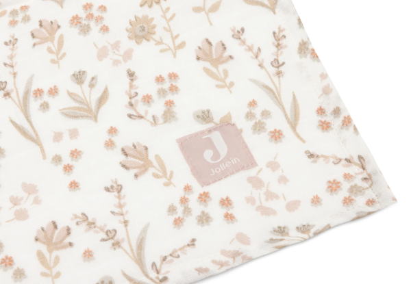 Jollein Hydrofiele Doek Large 115x115cm - Bloomy - 2 Stuks - Afbeelding 3