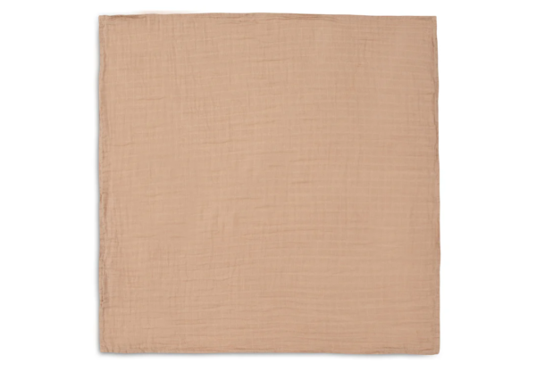 Jollein Hydrofiele Doek Small 70x70cm - Biscuit/Ivory - 4 Stuks - Afbeelding 2